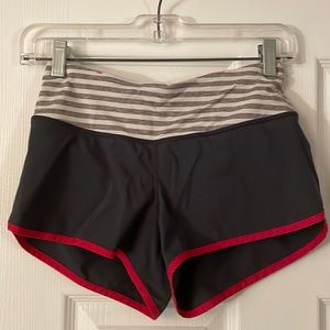 2.5” lululemon shorts size 2